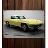 Металлическая табличка Corvette Sting Ray  201